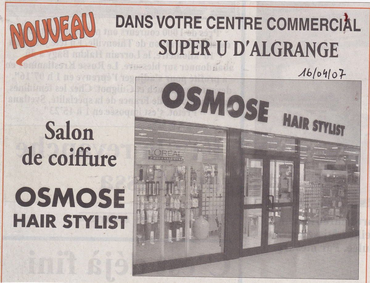 SUPER U à Algrange (de 1985 à 2017) sur le site de l'usine LA PAIX (ex S.M.K.)