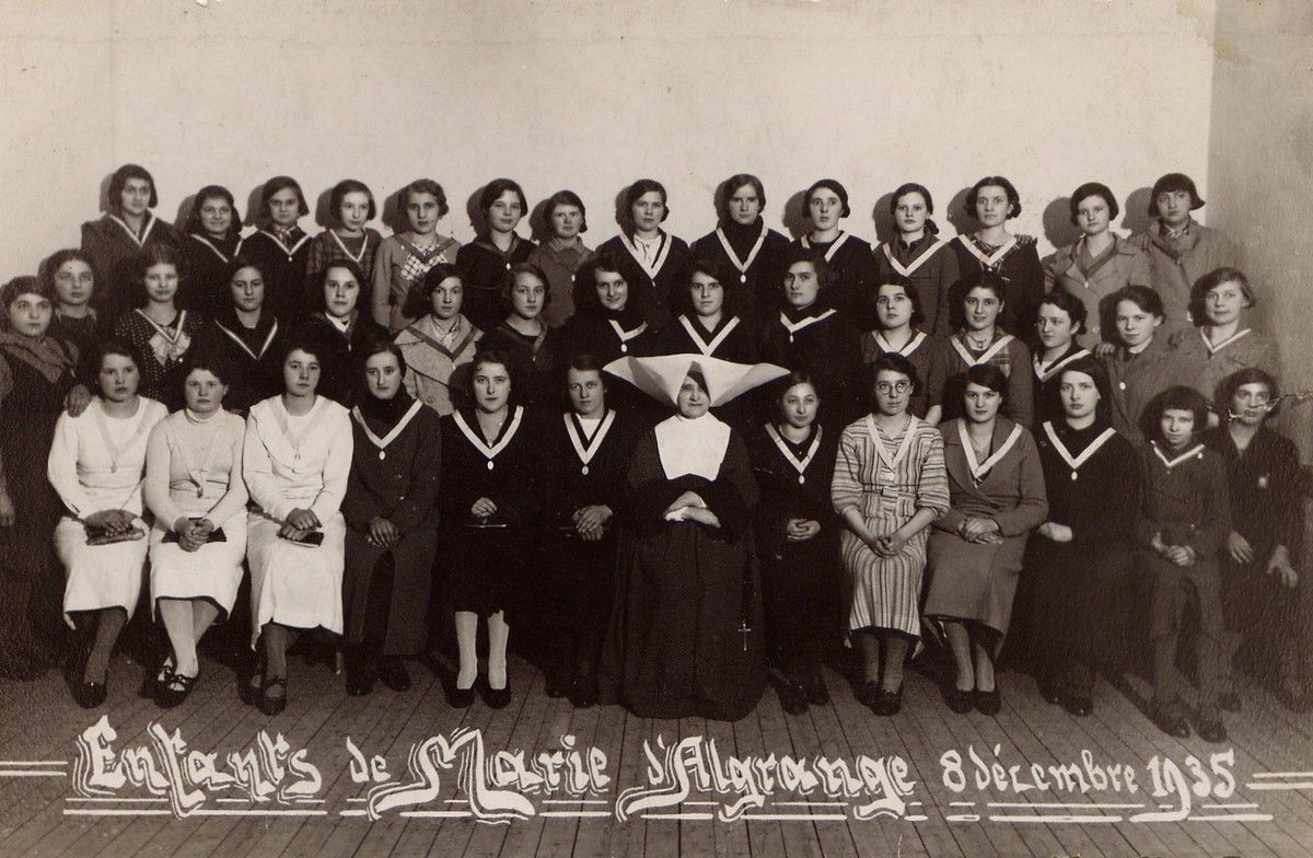 Livre de Roland SEBBEN - ALGRANGE Cité aux 4 mines - La paroisse catholique de 1918 à 1965 (10d)