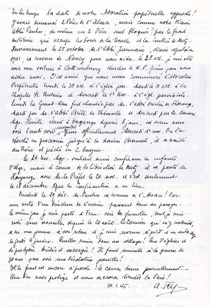 Livre de Roland SEBBEN - ALGRANGE Cité aux 4 mines - La paroisse catholique de 1918 à 1965 (10d)