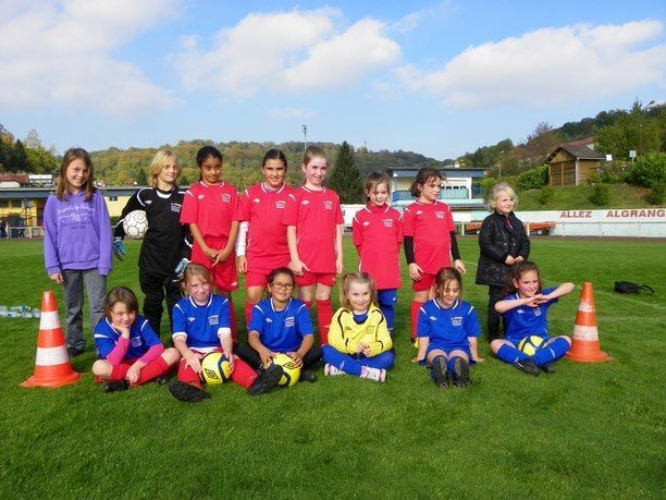 Labellisation de l'école féminine de football à Algrange en 2012