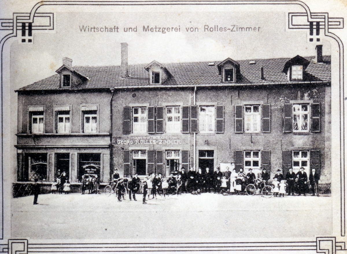 La boucherie fut tenue au début par Christophe GULDNER-ROLLES