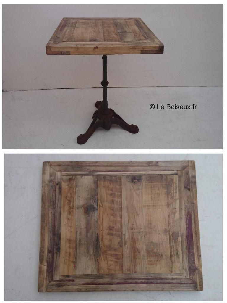 Plateau Table Bistrot Bois