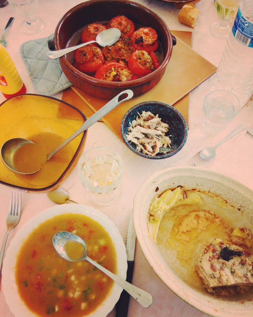 Les bons petits plats de mes parents...