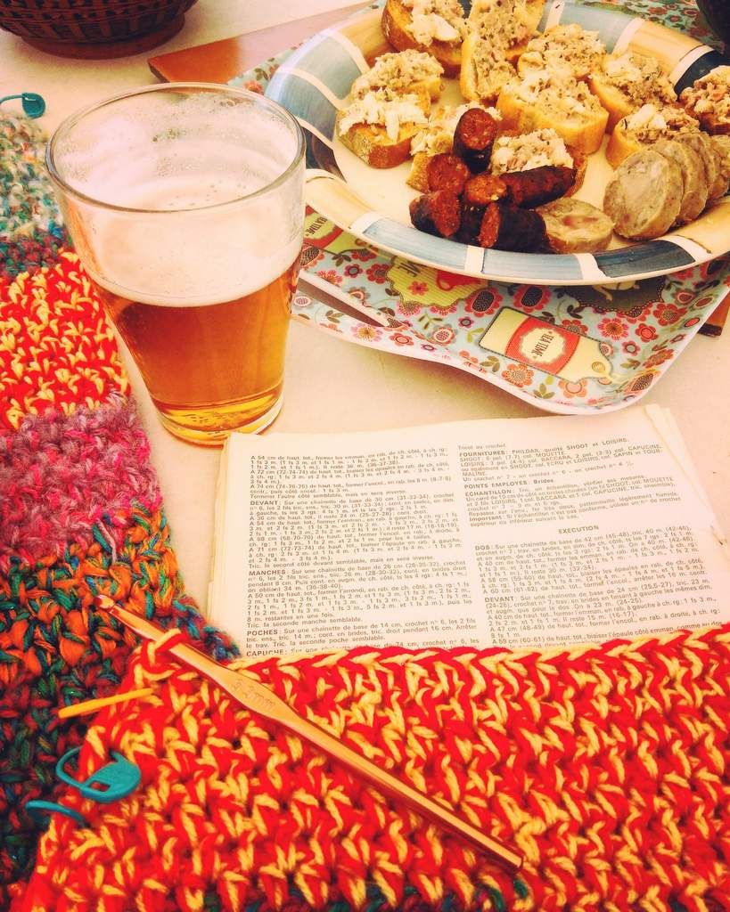 Apéro-crochet c'est la définition du Bonheur!