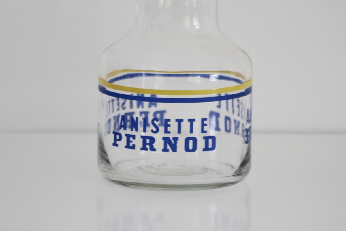 Carafe de Bistrot Anisette Pernod Années 70 - Vintage 