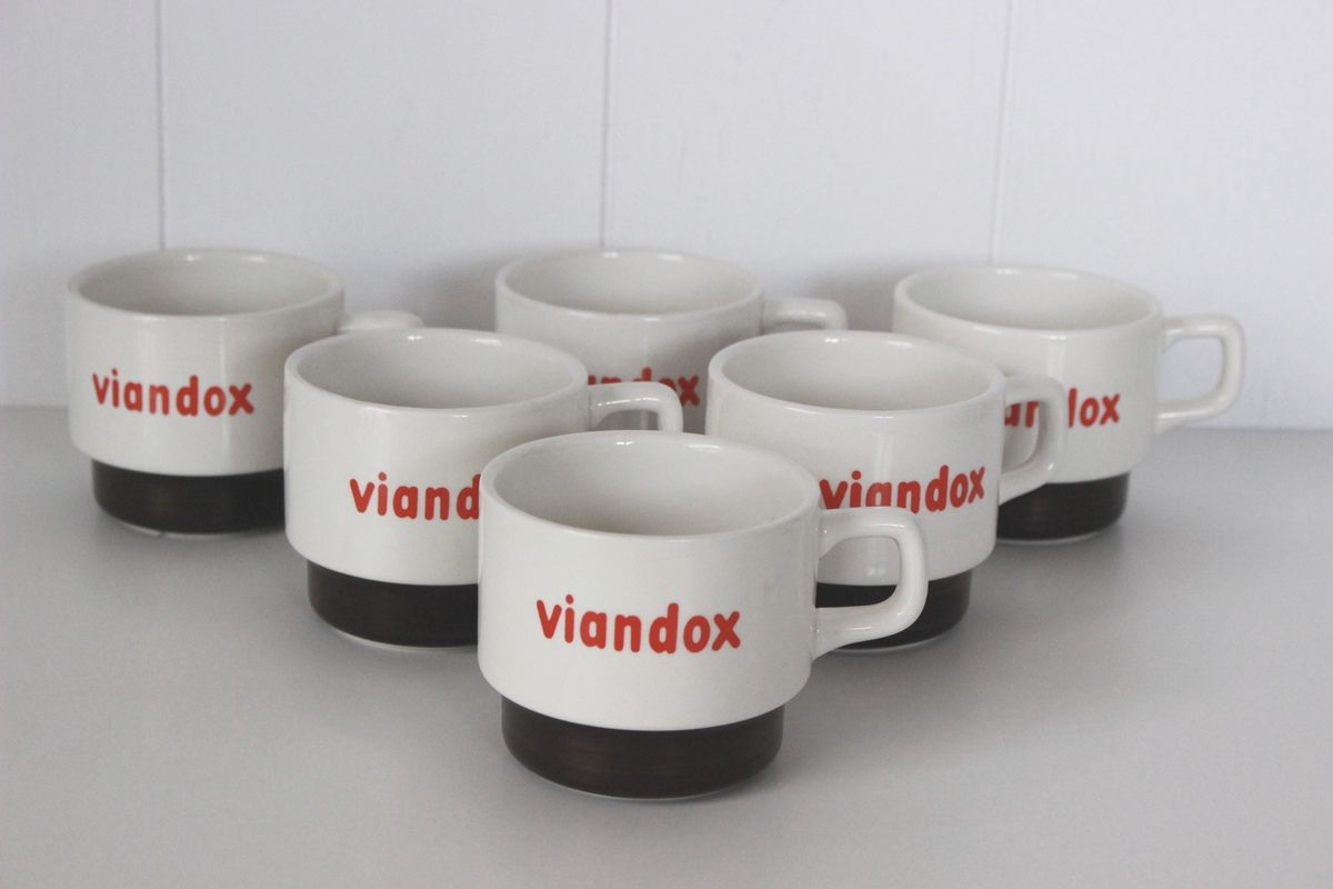 Lot de 6 tasses Moulin des Loups Viandox