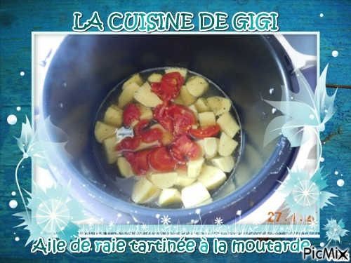 Aile De Raie Tartinee A La Moutarde La Cuisine De Gigi