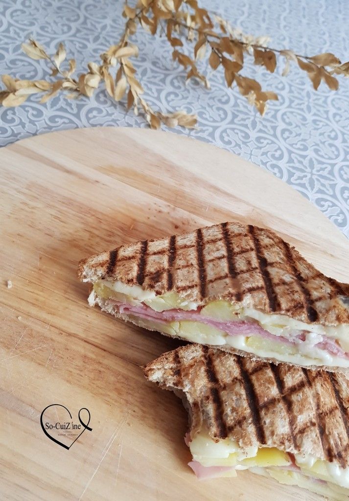 Envie De Bien Manger Avec Le Croque Tartiflette So Cuizine Plume