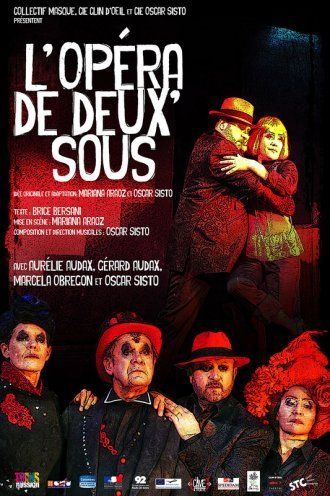 L’OPÉRA DE 2 SOUS d’après Bertolt Brecht Salle des fêtes St Jean de Braye 7 novembre 2015