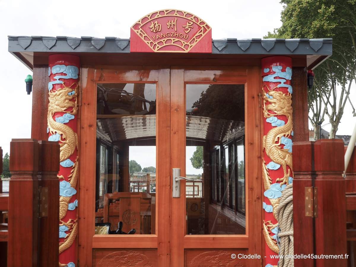 Le bateau offert par Yangzhou (Chine) à la ville d'Orléans sera mis à l'eau le 14 septembre à 14 heures