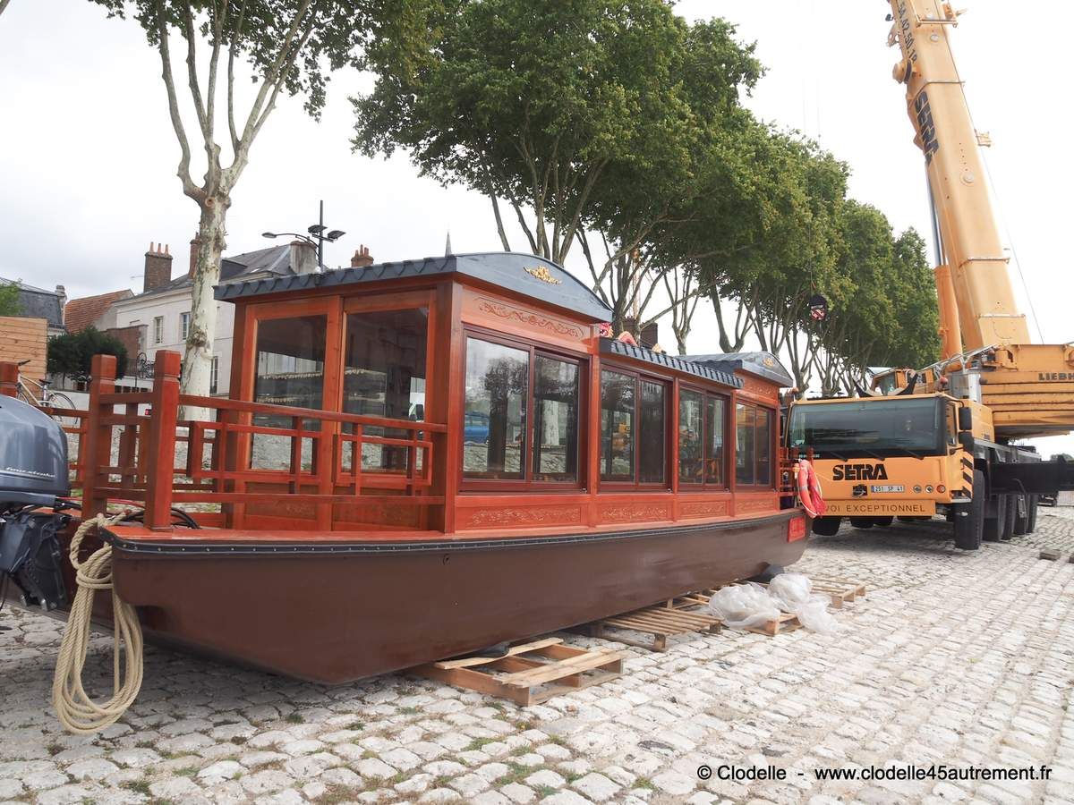 Le bateau offert par Yangzhou (Chine) à la ville d'Orléans sera mis à l'eau le 14 septembre à 14 heures
