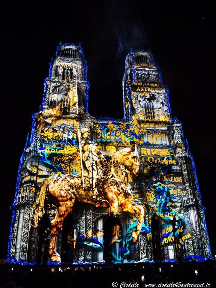 FÊTES DE JEANNE D’ARC 2018 : Remise de l’étendard – Son et lumière sur la Cathédrale d’Orléans (à retrouver tout l’été)