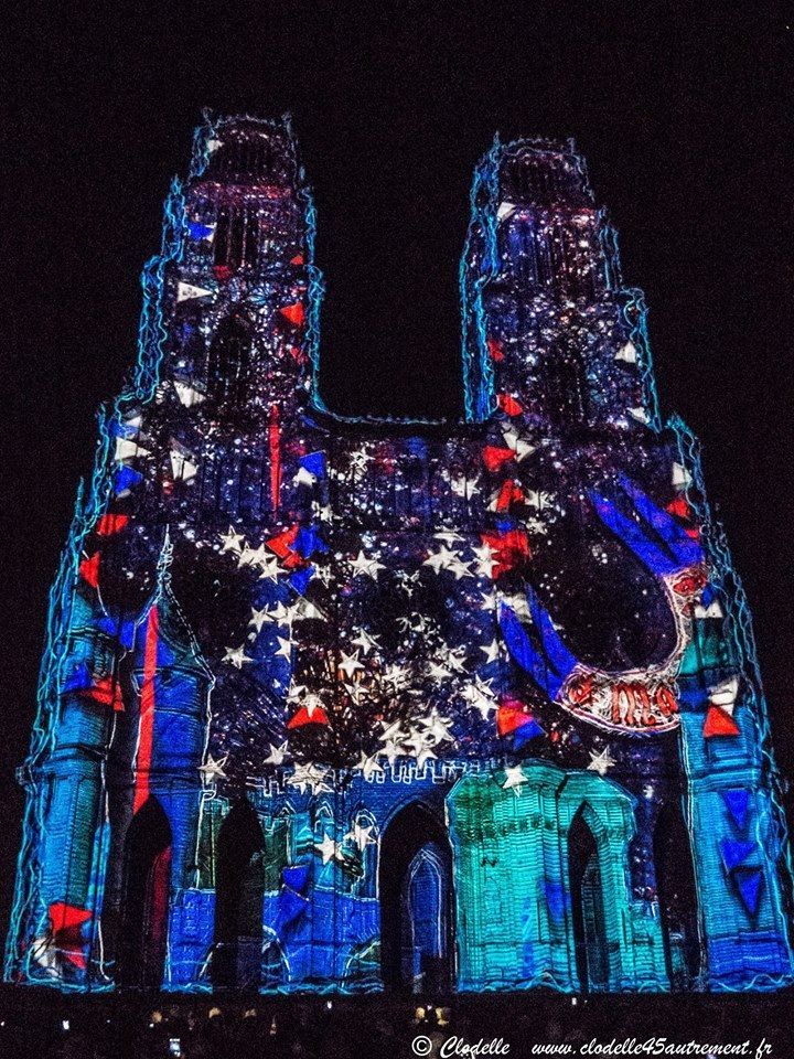 FÊTES DE JEANNE D’ARC 2018 : Remise de l’étendard – Son et lumière sur la Cathédrale d’Orléans (à retrouver tout l’été)