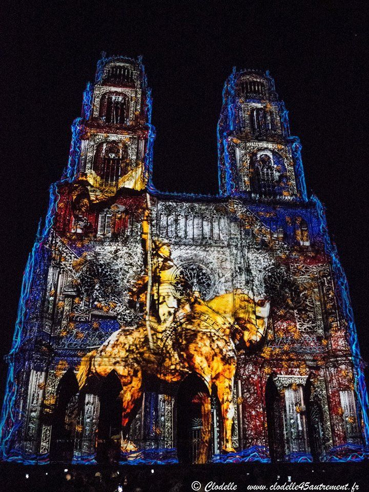 FÊTES DE JEANNE D’ARC 2018 : Remise de l’étendard – Son et lumière sur la Cathédrale d’Orléans (à retrouver tout l’été)