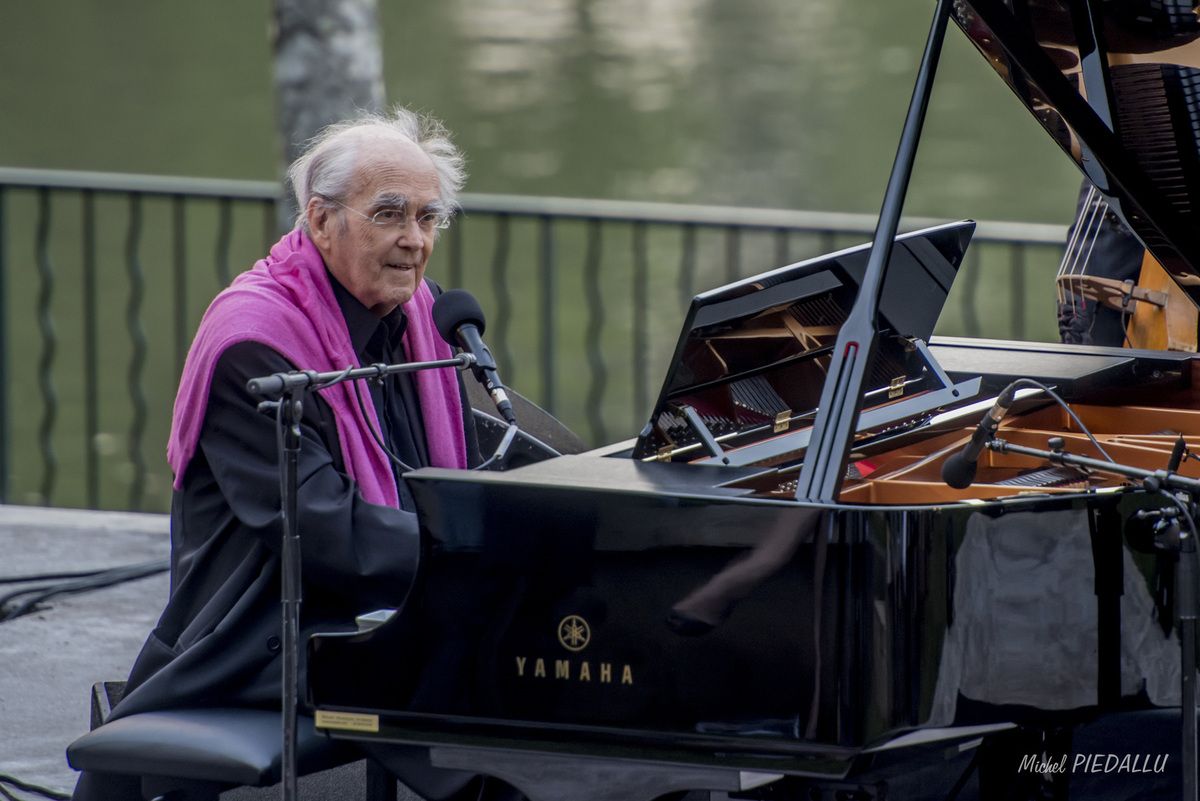MICHEL LEGRAND au Théâtre de Verdure d’Olivet sous l'objectif de Michel Piedallu