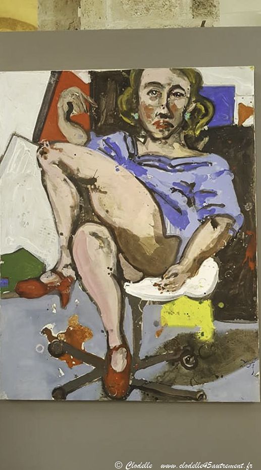 CHARLOTTE DE MAUPEOU : Émotions colorées et respectueuse insolence à la Collégiale St Pierre le Puellier d' Orléans