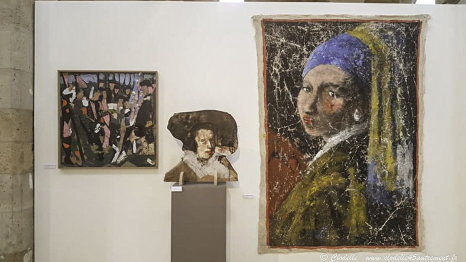 CHARLOTTE DE MAUPEOU : Émotions colorées et respectueuse insolence à la Collégiale St Pierre le Puellier d' Orléans