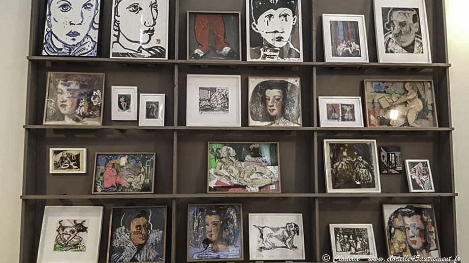 CHARLOTTE DE MAUPEOU : Émotions colorées et respectueuse insolence à la Collégiale St Pierre le Puellier d' Orléans