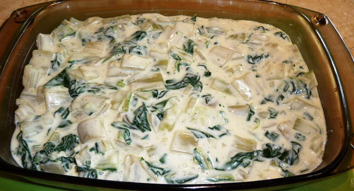 Côtes de bettes en gratin - Les recettes de Virginie