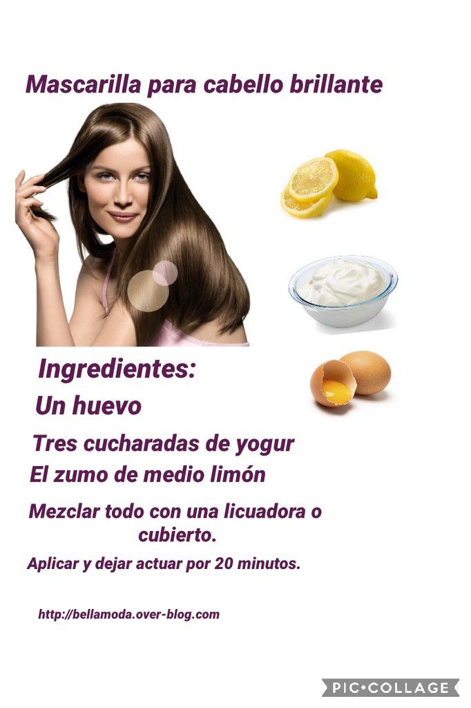 Mascarilla para cabello más brillante - Salud Y Belleza Natural