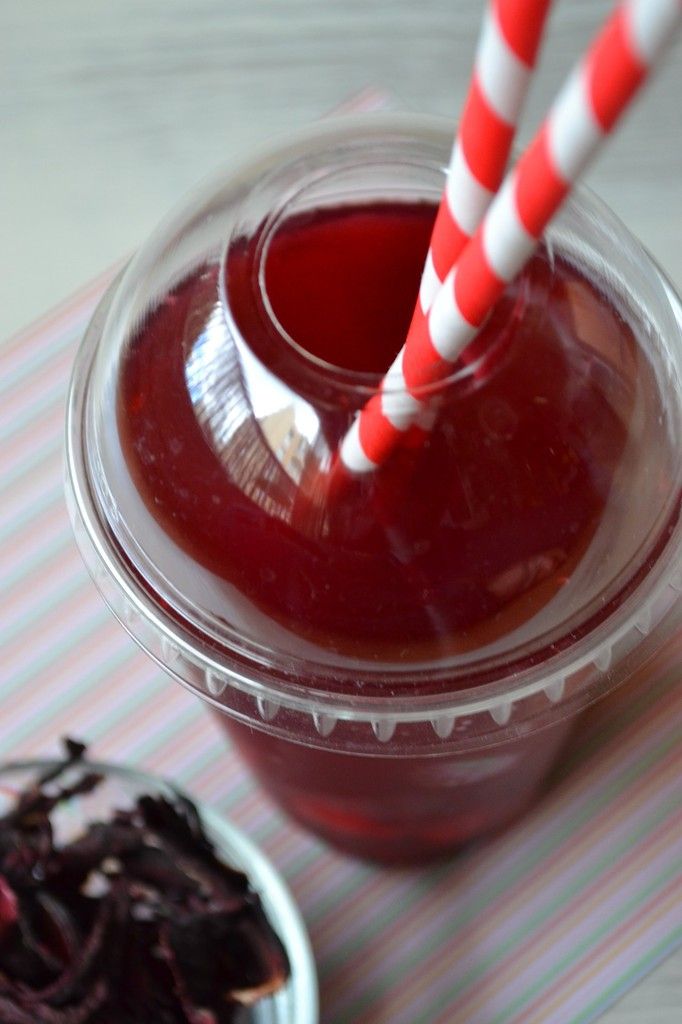 Infusion à la framboise et aux fleurs d'hibiscus