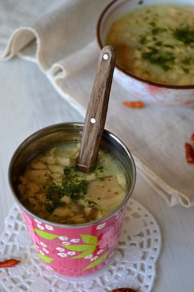 Soupe tom kha kai {vegan}