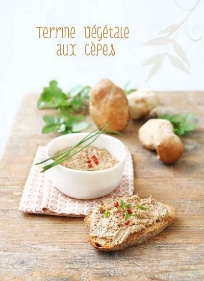 Terrine végétale aux cèpes