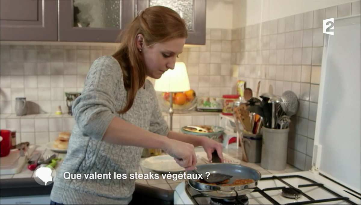 Notre recette de steaks végétaux dans l'émission C'est au programme sur France 2