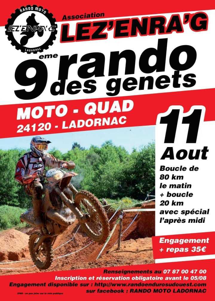 Le blog de "Rando Moto Ladornac" - Vous êtes sur le Blog de L'Amicale Rando  Moto de Ladornac. Notre but est de promouvoir la pratique de la moto verte  sur notre commune