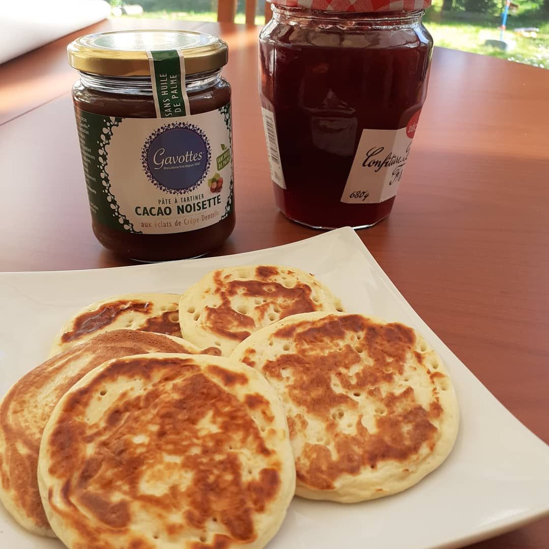 Idée recette confinement J 21 mini pancakes De bon goût