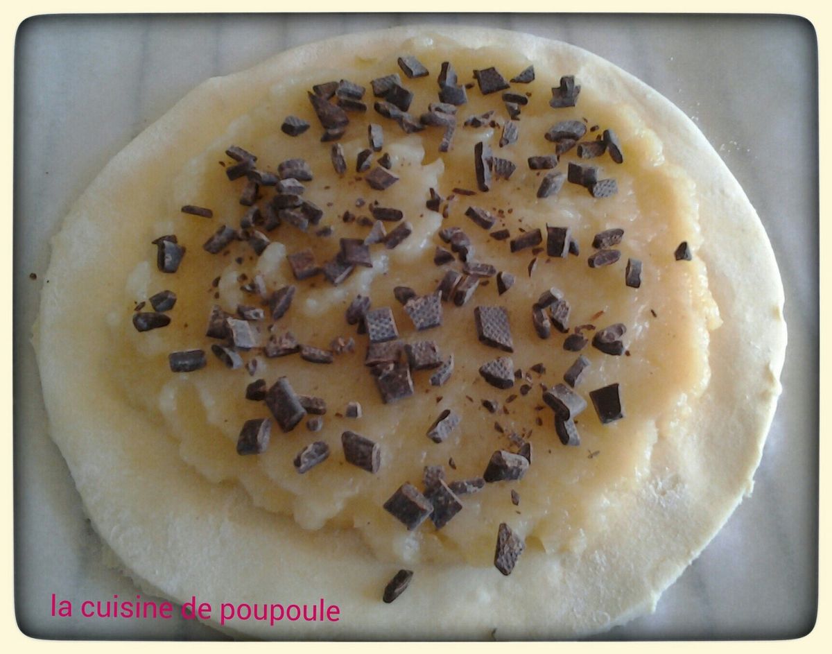 Galette Des Rois Aux Pommes Thermomix Galette des rois aux pommes et chocolats au thermomix - La cuisine de  poupoule
