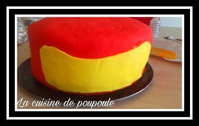 Gateau Ninjago Rainbow Cake Au Kitchenaid La Cuisine De Poupoule
