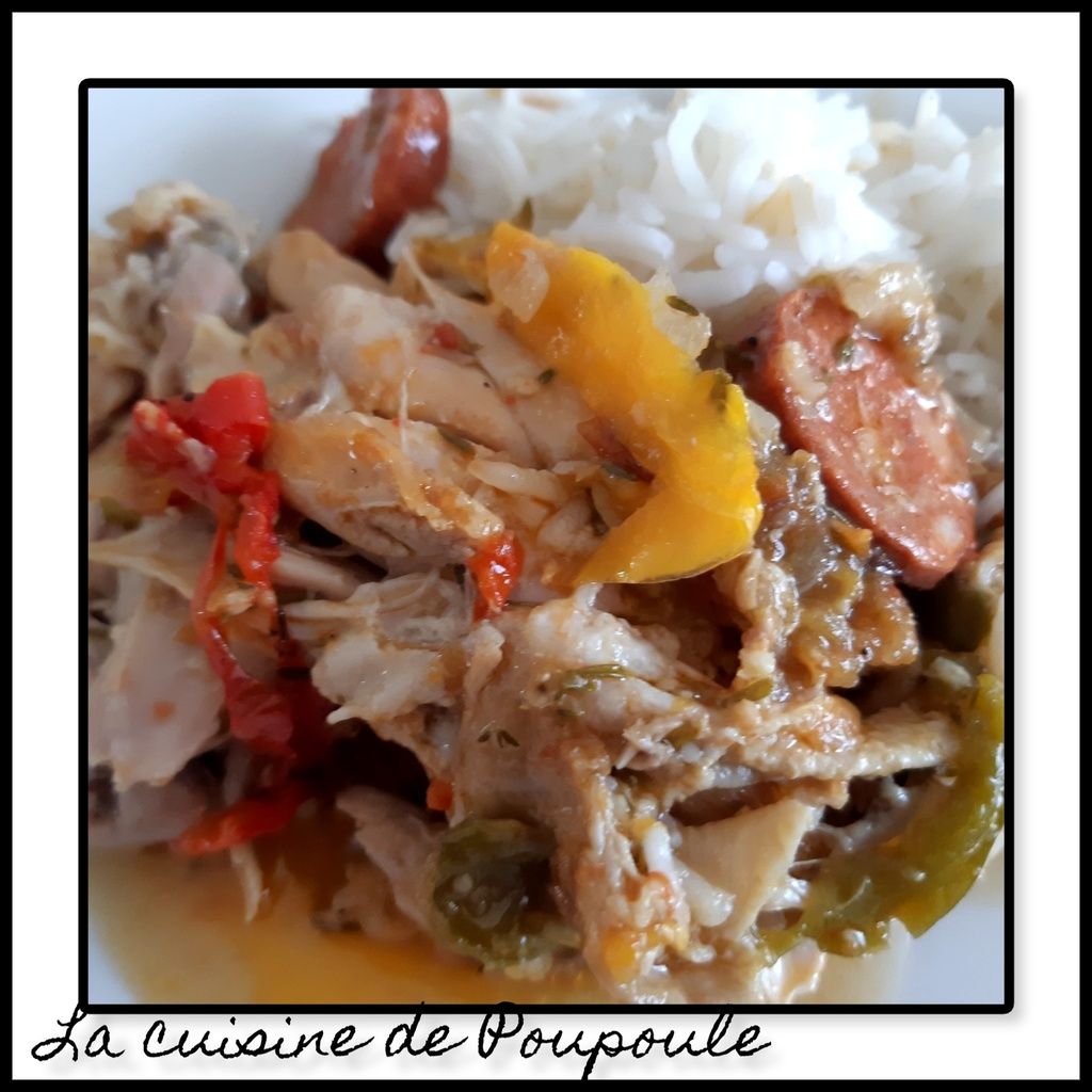 Poulet Basquaise Au Chorizo Au Cookeo La Cuisine De Poupoule