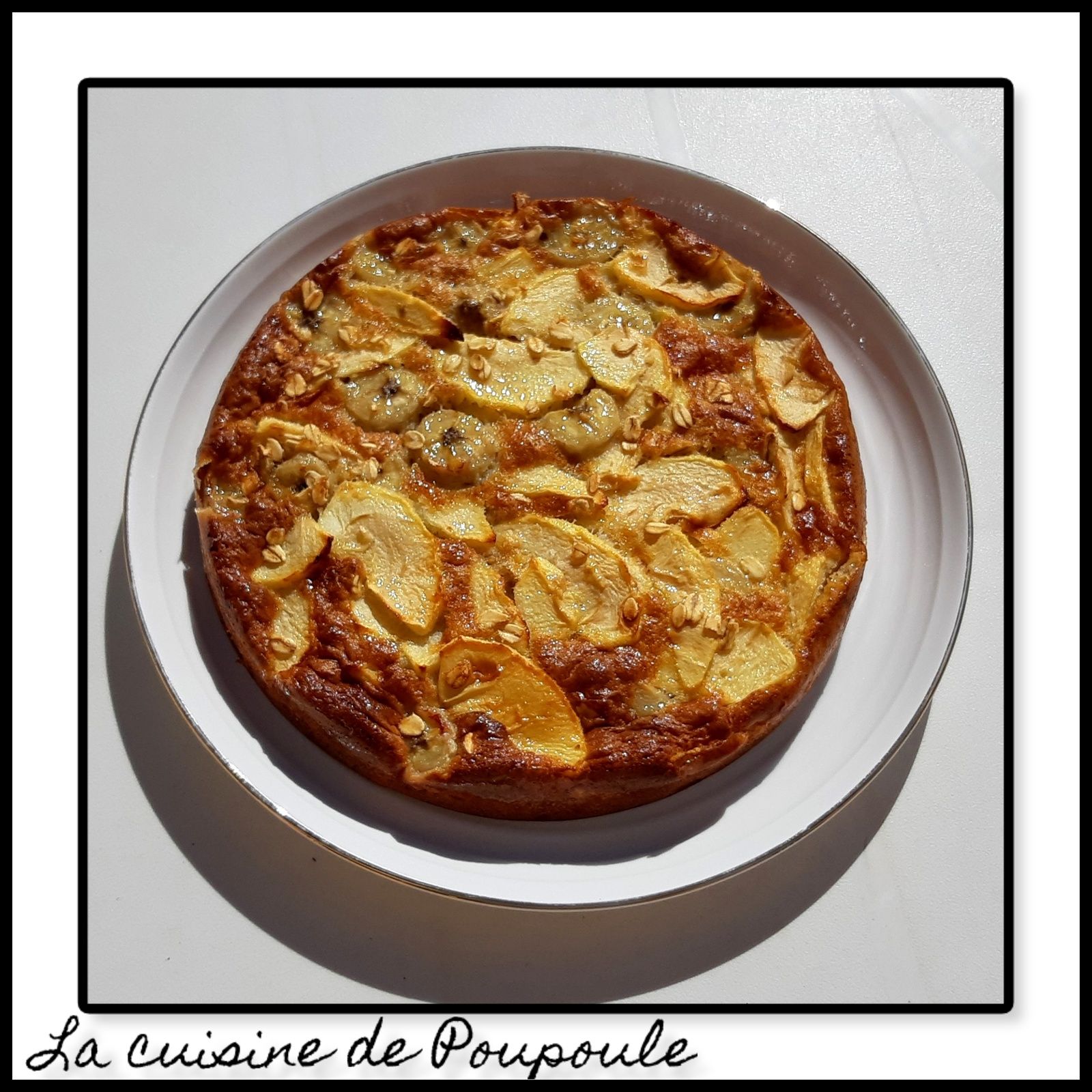 Gateau Leger Aux Pommes Et Flocons D Avoine De Helene La Cuisine De Poupoule Gateau Leger Aux Pommes Et Flocons D Avoine De Helene La Cuisine De Poupoule