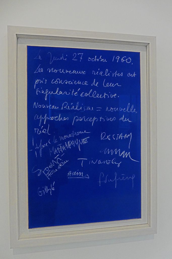 Déclaration constitutive du nouveau réalisme du 27 octobre 1960