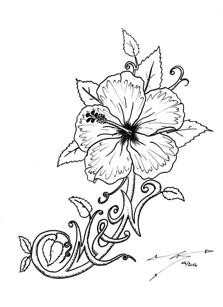 tatouage dessin facile fleur | kolorisse developpement