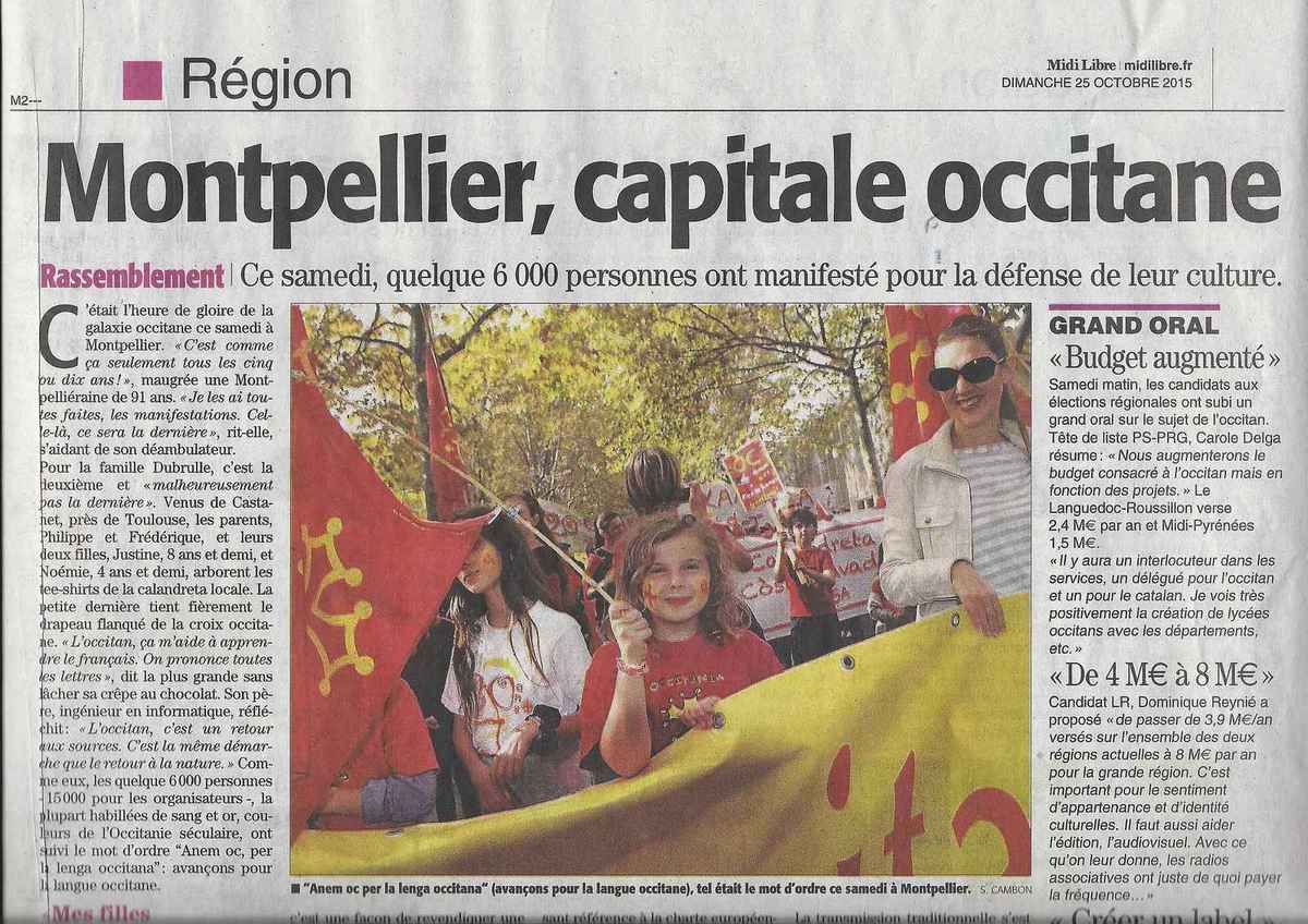 Arles, Manifestation réussie pour la Provence