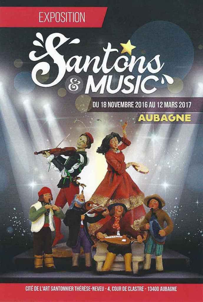Aubagne, l'exposition Santons et Music