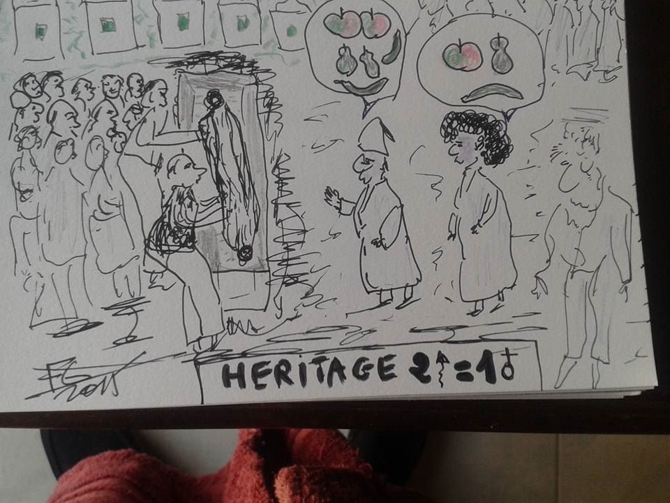 Caricature de Mehdi Hebdo