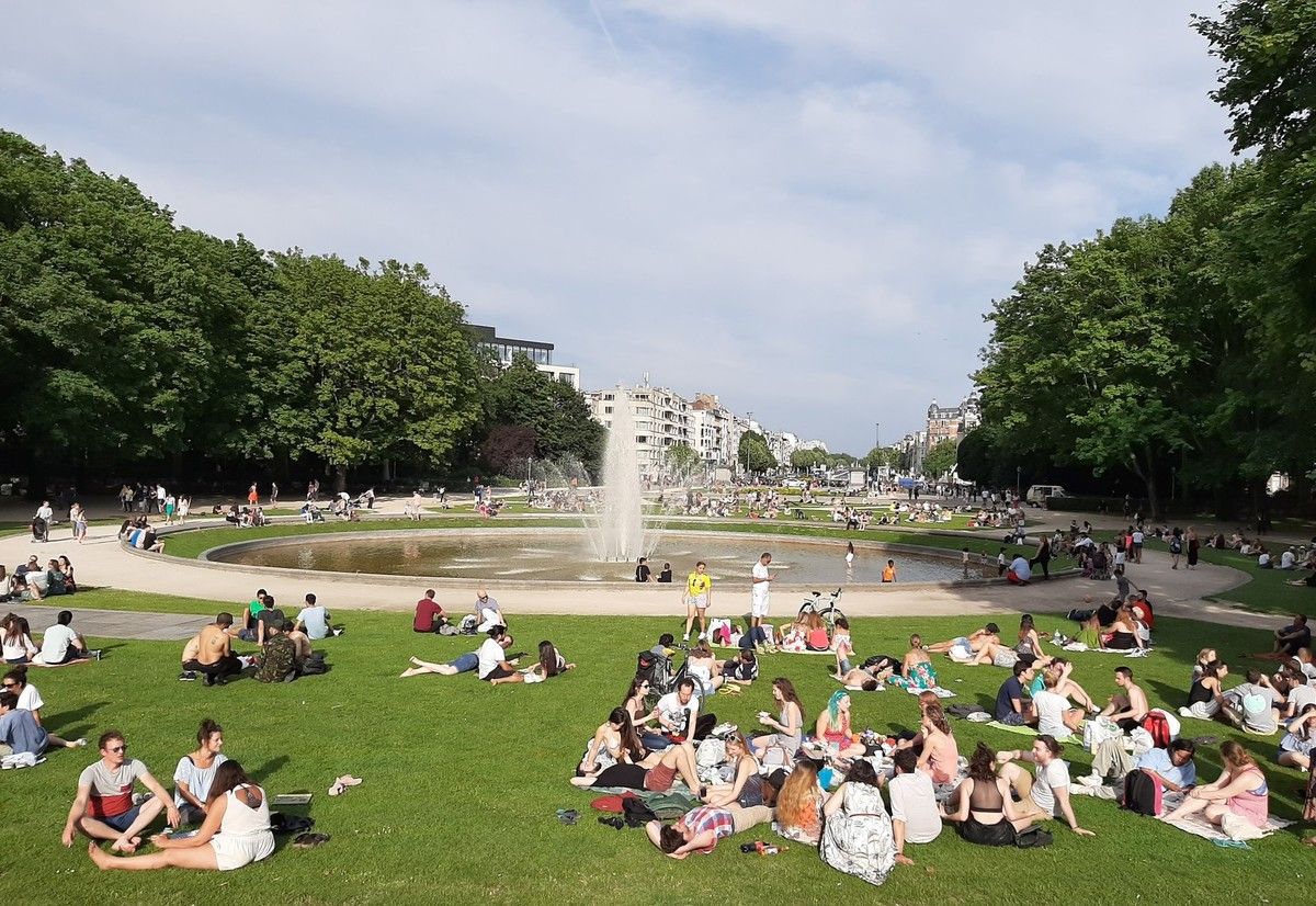 Parc du Cinquantenaire - Ce 23 juin 2019
