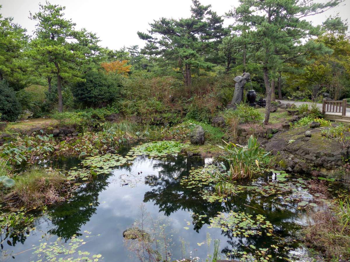 le parc Hallim sur l'île de Jeju