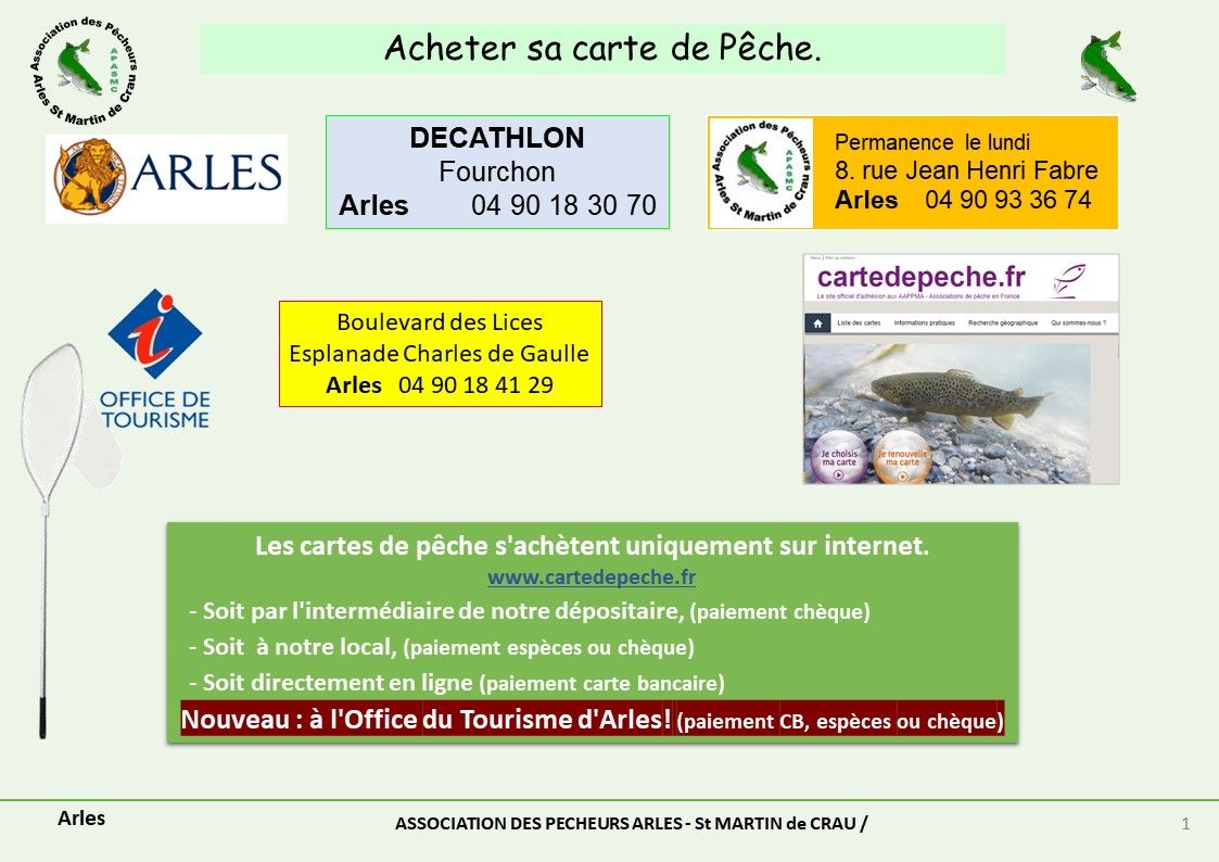 acheter sa carte de peche