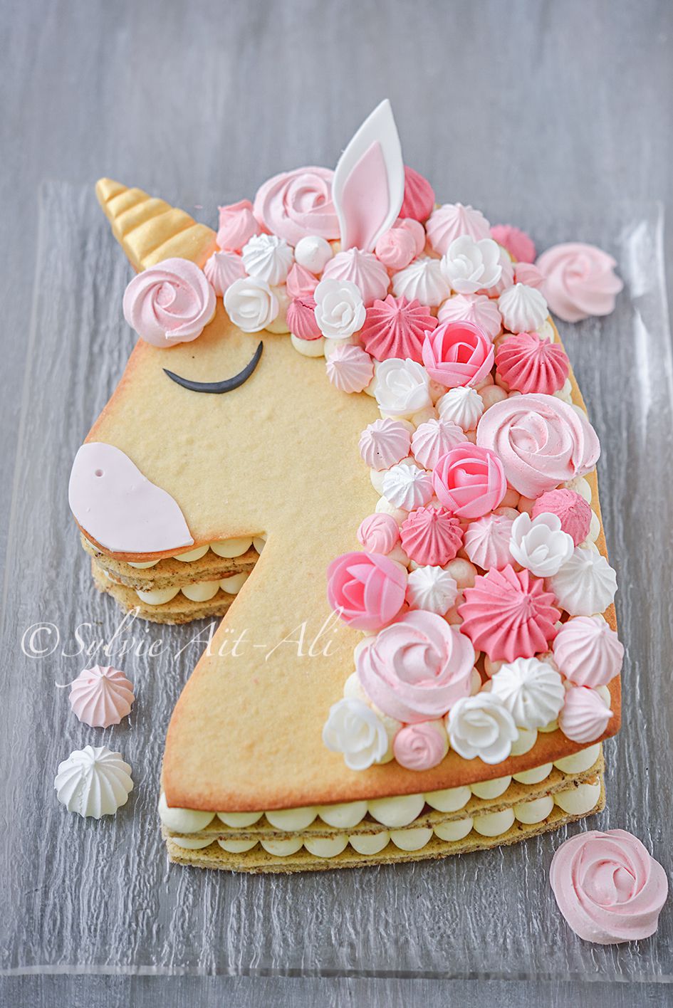 Gateau Licorne Facon Numbercake Amuses Bouche