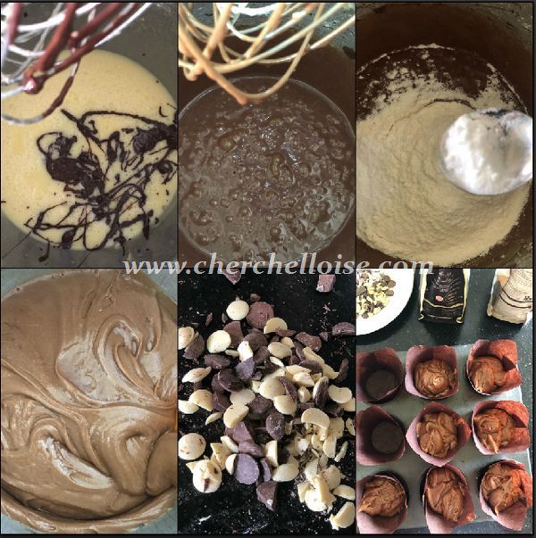 recette muffins chocolat fondant facile