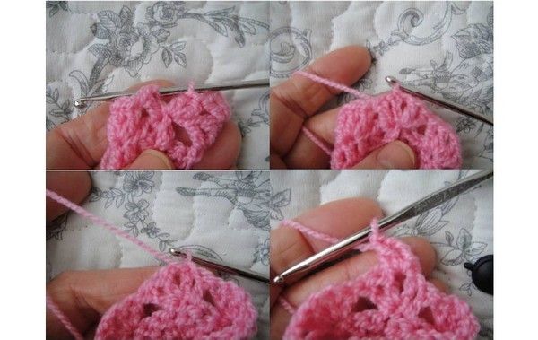 Robe bébé fille , taille 0 à 3 mois , avec des explications en Français !