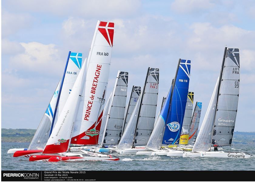 Grand Prix de l'Ecole Navale - belle entrée en matière pour Franck Cammas -  ActuNautique.com