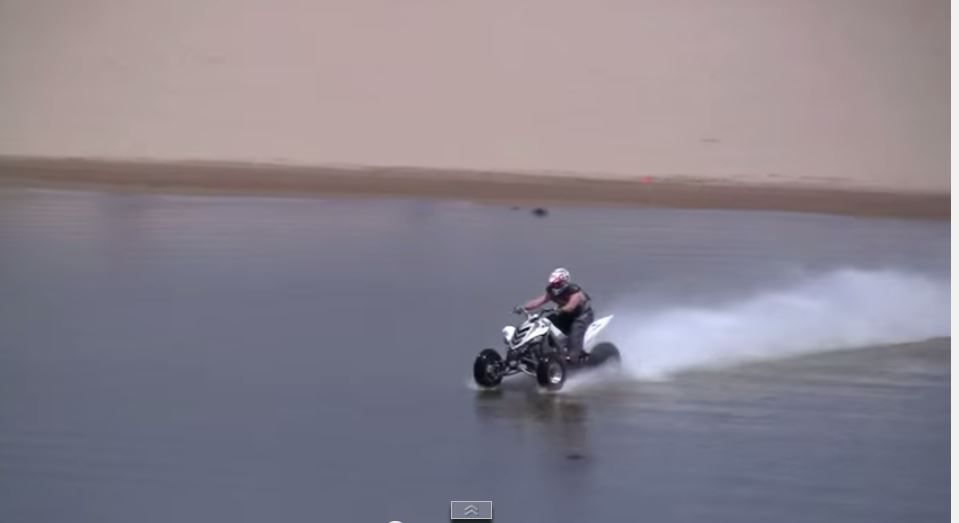 VIDEO - quand un Quad Yamaha roule sur l'eau aux USA - ActuNautique.com
