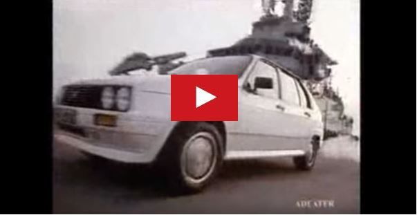 VIDEO - Dingue, quand Citroën catapultait une voiture du pont d'un porte- avions - ActuNautique.com