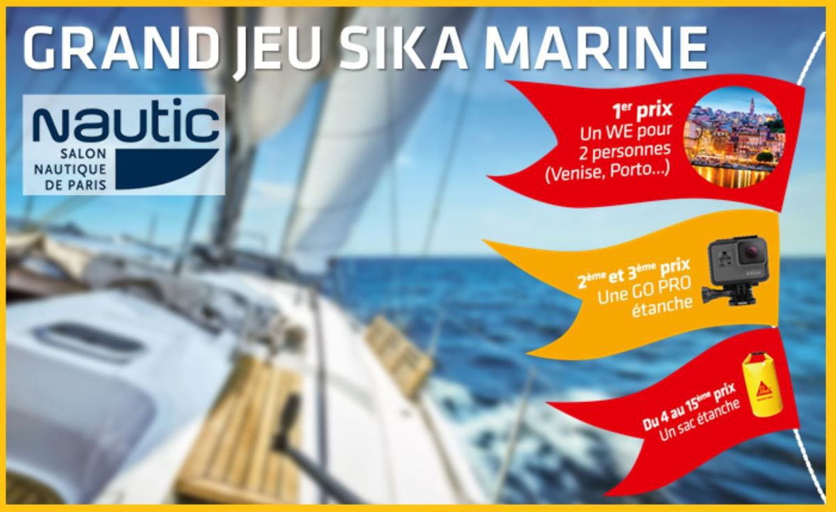 Nautic 2017 - 12000 produits en promotion chez Accastillage Diffusion, et  des cadeaux à gagner Porte de Versailles - ActuNautique.com