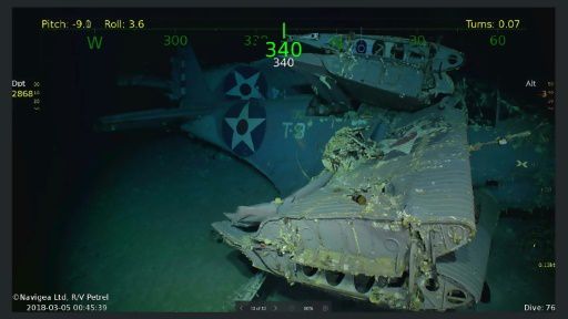 L'épave d'un porte-avions américain de la Seconde Guerre mondiale retrouvée  dans le Pacifique - ActuNautique.com